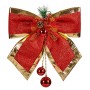 Lien Décorations de Noël Rouge Doré 33 x 9 x 33 cm (6 Unités)