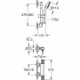 Colonne de douche Grohe Precision Feel Plastique