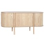 TV furniture Home ESPRIT Natural Rubber wood 120 x 43,5 x 60 cm