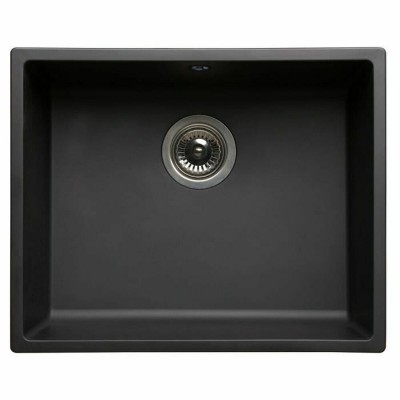 Évier simple Nord Inox Noir Multicouleur 1 Pièce