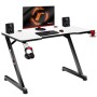 Desk Huzaro Hero 2.5 White Black Aluminium 120 x 60 cm