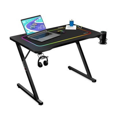 Desk Huzaro HZ-Hero 1.8 Black Black Steel