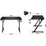 Desk Huzaro HZ-Hero 1.8 Black Black Steel