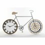 Horloge Murale DKD Home Decor 108 x 6,4 x 63,5 cm Naturel Noir Bicyclette Métal Bois MDF