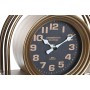 Horloge de table DKD Home Decor 25 x 8 x 31 cm Verre Noir Doré Fer Traditionnel