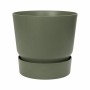 Plant pot Elho Greenville Circular Green Plastic (Ø 29,5 x 27,8 cm)