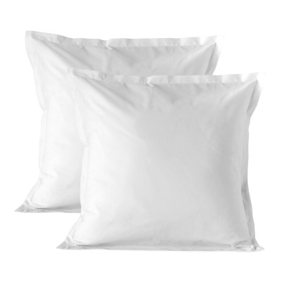 Pillowcase set HappyFriday White 60 x 60 cm 2 Pieces