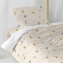 Duvet cover set HappyFriday Mini Animals Multicolour Single 2 Pieces