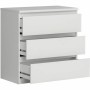 Chest of drawers Chelsea White 77,2 x 100,7 x 77 cm