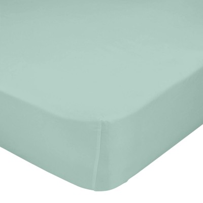 Drap housse HappyFriday BASIC Menthe 140 x 200 x 32 cm 