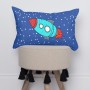 Cushion cover HappyFriday Multicolour 50 x 30 cm Rocket