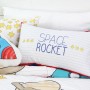 Cushion cover HappyFriday Multicolour 50 x 30 cm Rocket