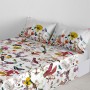 Drap HappyFriday Multicouleur 240 x 270 cm Oiseaux