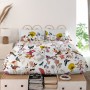 Drap HappyFriday Multicouleur 240 x 270 cm Oiseaux