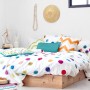 Housse de Couette HappyFriday Confetti Multicouleur 240 x 220 cm