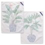 Set of Cloths HappyFriday Multicolour 70 x 50 cm Plant (2 Pieces)