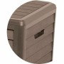 Coffre EDA Marron Taupe Plastique