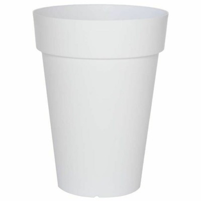 Plant pot Riviera White Plastic Squared Ø 40 cm