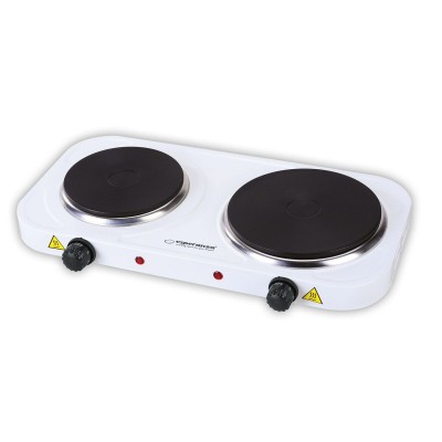 Electric Hot Plate Esperanza EKH007W White Black 2500 W