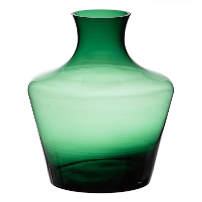 Vase 21 x 21 x 25 cm Green Glass