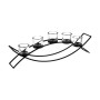 Candleholder Atmosphera Tealight Metal (55 x 13,5 x 9 cm)