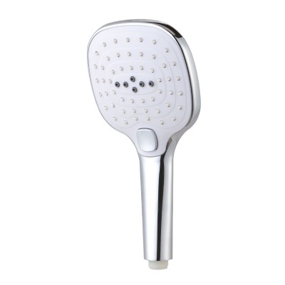 Pomme de douche EDM 12 x 3,1 x 24,5 cm Carré ABS Chrome