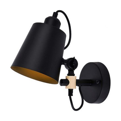 Wall Light EDM 32112 Black Metal 220-240 V 60 W (25 x 27 cm)