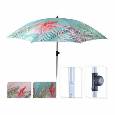 Parasol Pro Beach animaux Inclinable Plastique Ø 160 cm Ø 200 cm