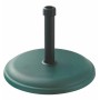 Base pour parapluie 45 x 45 x 5 cm Ciment Vert