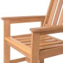 Chaise de jardin Kate 57,5 x 65,5 x 89 cm Naturel Bois d'acacia