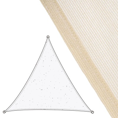 Shade Sails Awning 3,5 x 3,5 m Beige Polyethylene 350 x 350 x 0,5 cm