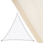 Voiles d'ombrage Auvent 5 x 5 m Beige Polyéthylène 500 x 500 x 0,5 cm