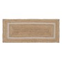 Carpet Natural White Jute 170 x 70 cm