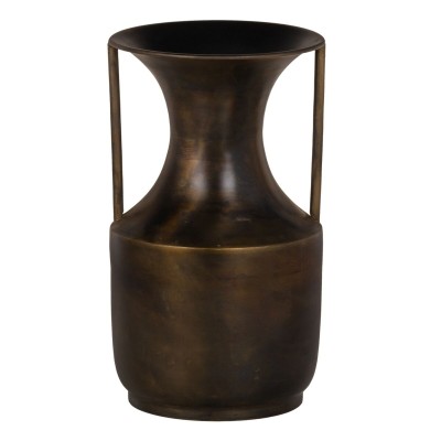 Vase 17 x 17 x 29 cm Doré Métal