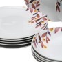 Tableware 18 Pieces Sheets Porcelain 1 cm