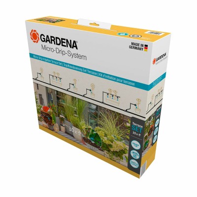 Système d’Arrosage Goutte-à-goutte Automatique pour Pots Gardena 13400-20