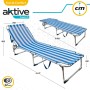 Beach sunbed Aktive 188 x 30 x 58 cm