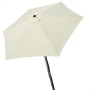 Parasol Aktive 300 x 248,5 x 300 cm Acier Aluminium Crème Ø 300 cm