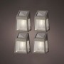 Wall Light Lumineo 898174 Solar LED Light 4 Units 5 Lm