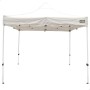 Gazebo Aktive Foldable Adjustable height Steel Polyester 420D Oxford White 300 x 320 x 300 cm