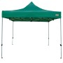 Gazebo Aktive Foldable Adjustable height Steel Polyester 420D Oxford Green 300 x 320 x 300 cm