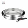 Poêle Tefal L9739102 Noir Acier inoxydable