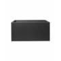 Plant pot Elho Black 59 x 30 x 29 cm Rectangular Modern