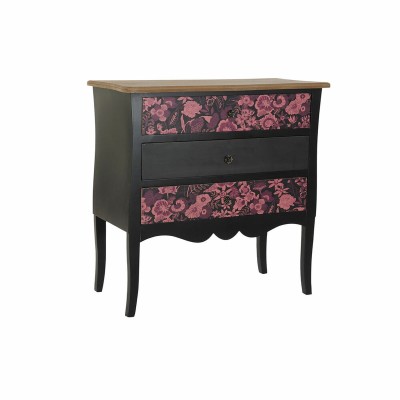 Buffet DKD Home Decor   Noir 76 x 39 x 75,5 cm Rose Marron Bois MDF