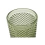 Set de Verres DKD Home Decor Vert Verre Avec relief 240 ml (6 Unités)