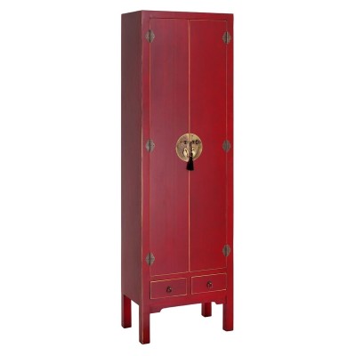 Armoire Rose Doré 55 x 33 x 185 cm