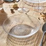 Assiette creuse Luminarc Pampille Clear Transparent verre (20 cm) (24 Unités)