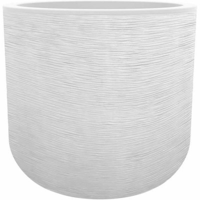 Planter EDA Graphit'Up Circular White Plastic Ø 50 cm