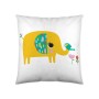 Cushion cover Lemon Ribbon Traffic (50 x 50 cm)