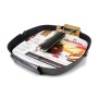 Grill pan with stripes Quttin 28 x 3,8 cm (6 Units)